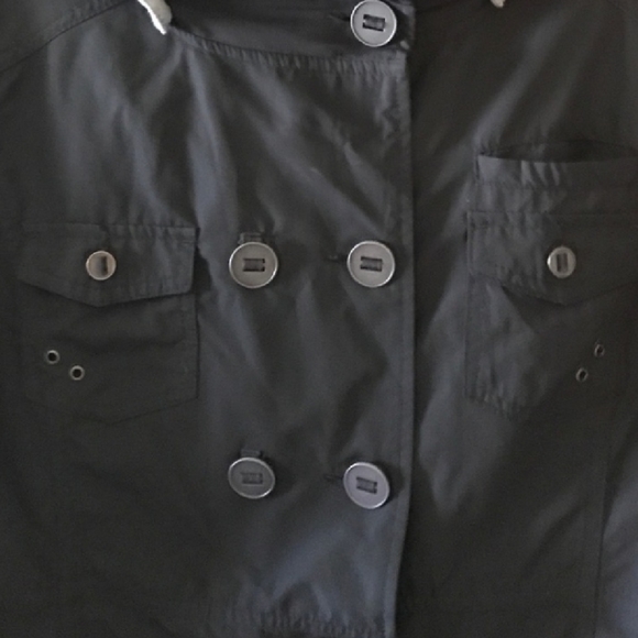 🥳HP🥳Hurley Women's Dark Gray Jacket L - Picture 7 of 8